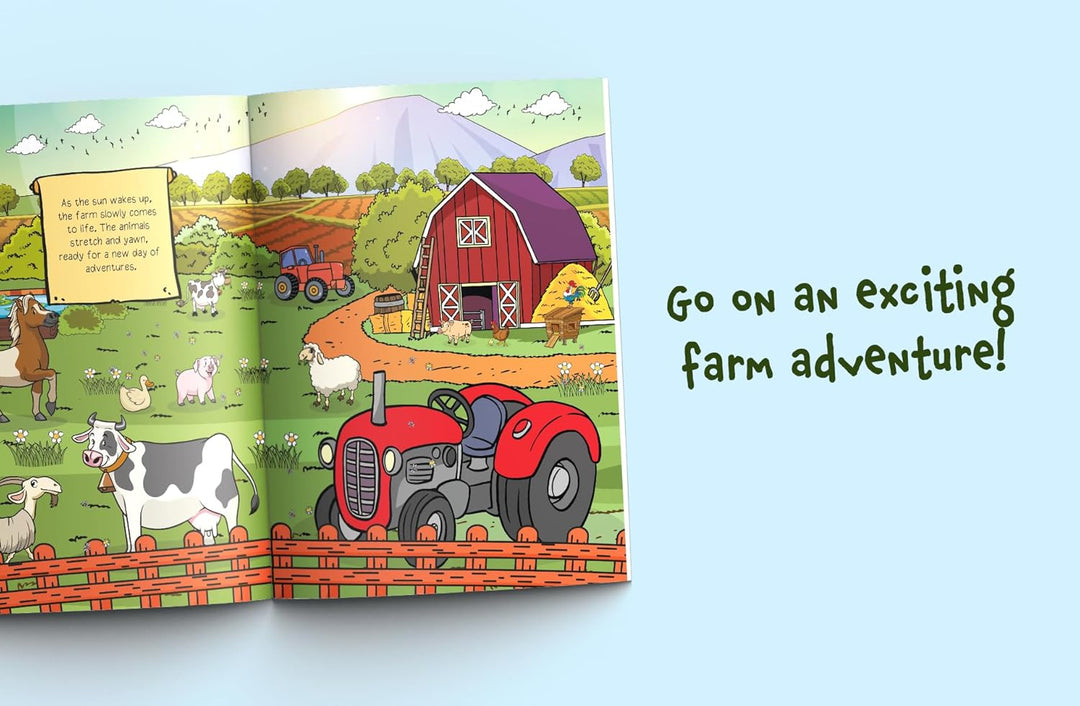 I Spy Farm: Find Animals, Tractors &amp; More on an Exciting Farm Day Adventure!