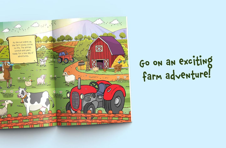 I Spy Farm: Find Animals, Tractors &amp; More on an Exciting Farm Day Adventure!