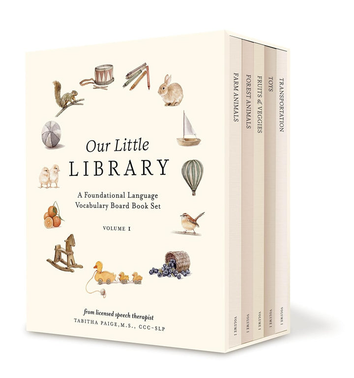 Our Little Library: Vol. 1 (5 Board Book Box Set)