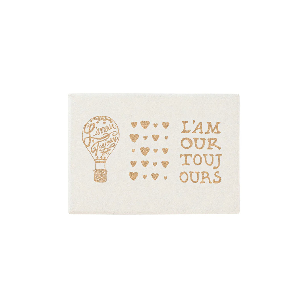 L'Amour Toujours Note Card Assorted Set/6 - Gold