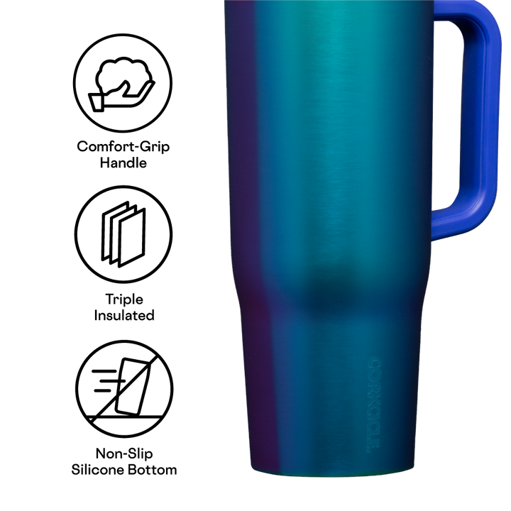 CRUISER INSULATED TUMBLER WITH HANDLE
