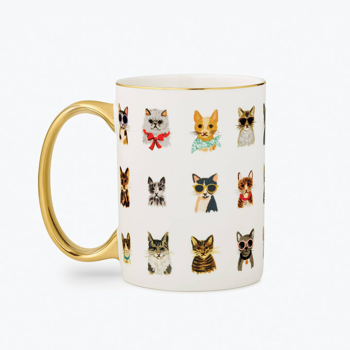 Cool Cats Porcelain Mug