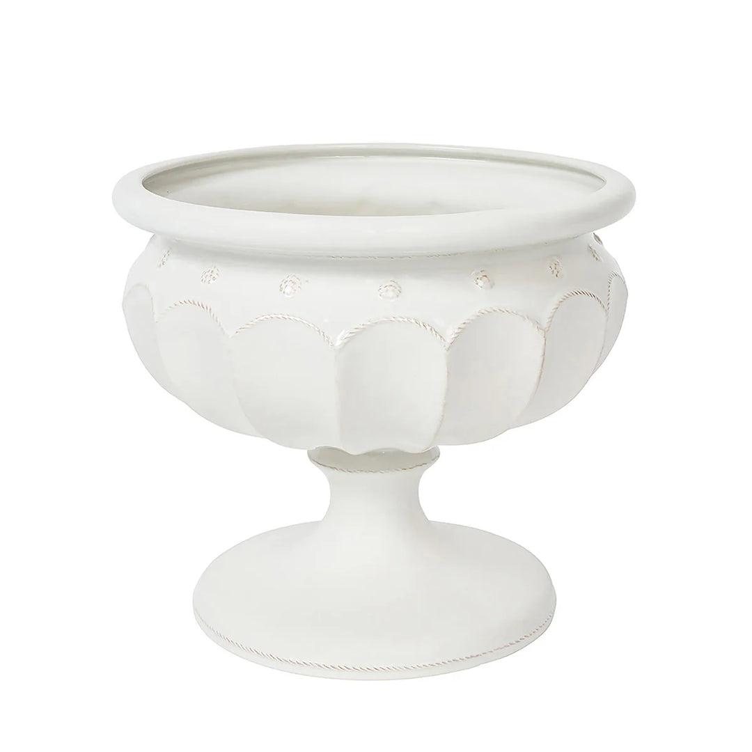 Berry &amp; Thread Large Decorative Urn - Whitewash