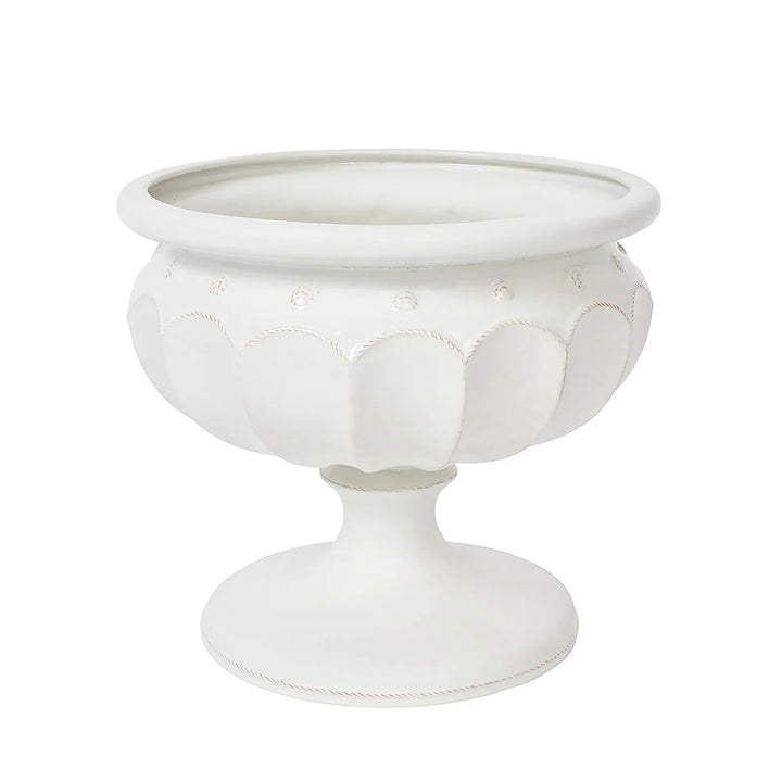 Berry &amp; Thread Large Decorative Urn - Whitewash