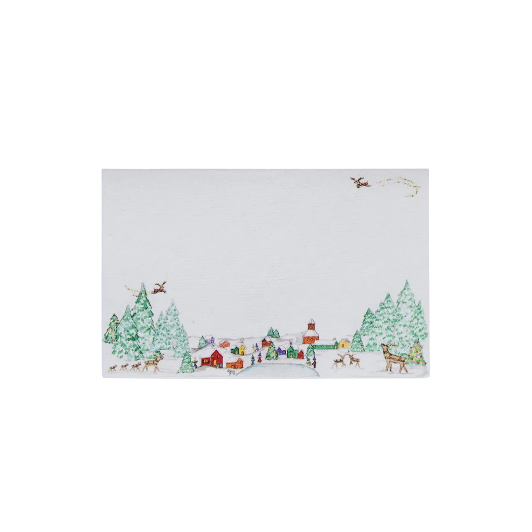 Berry &amp; Thread North Pole Place Card Set/12