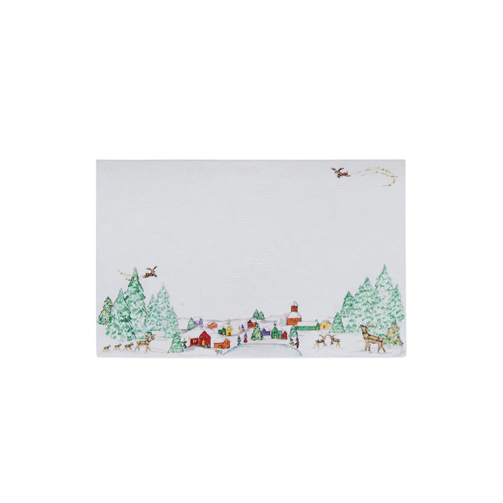 Berry &amp; Thread North Pole Place Card Set/12