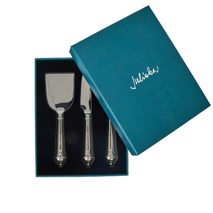 Berry &amp; Thread Cheese Knife Assorted Set/3 - Polished