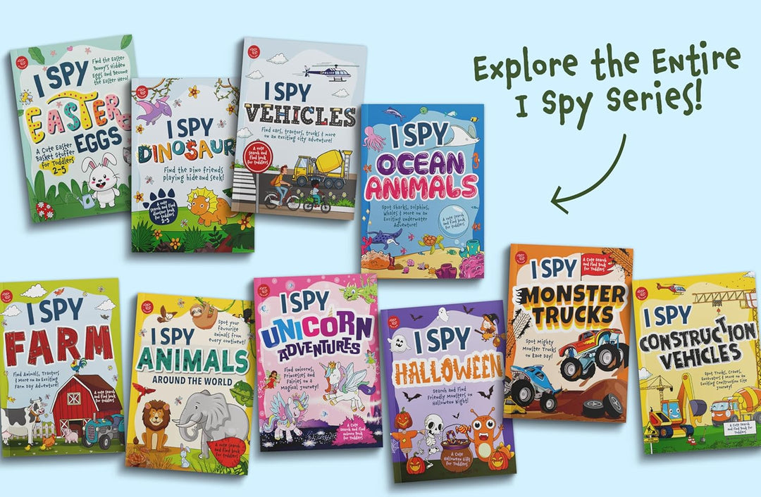 I Spy Farm: Find Animals, Tractors &amp; More on an Exciting Farm Day Adventure!
