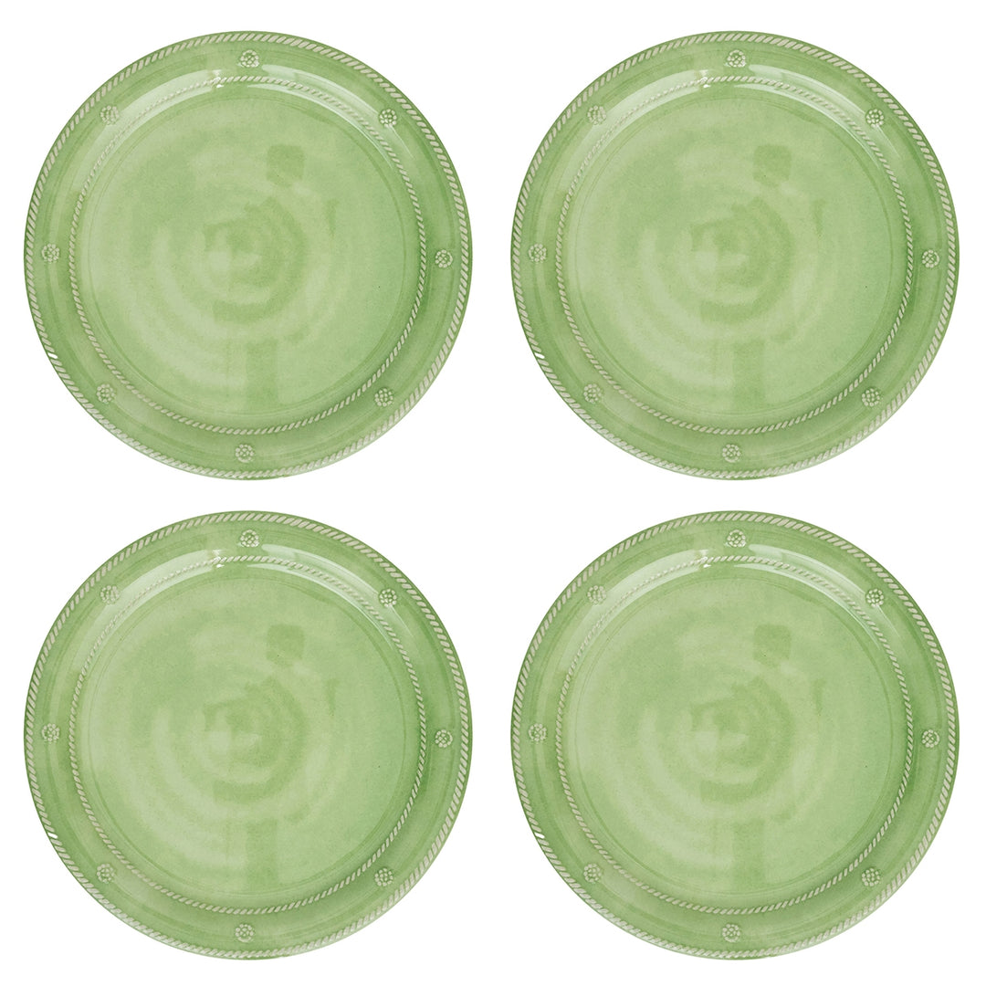 Berry & Thread Melamine Dinner Plate Set/4 - Seagrass