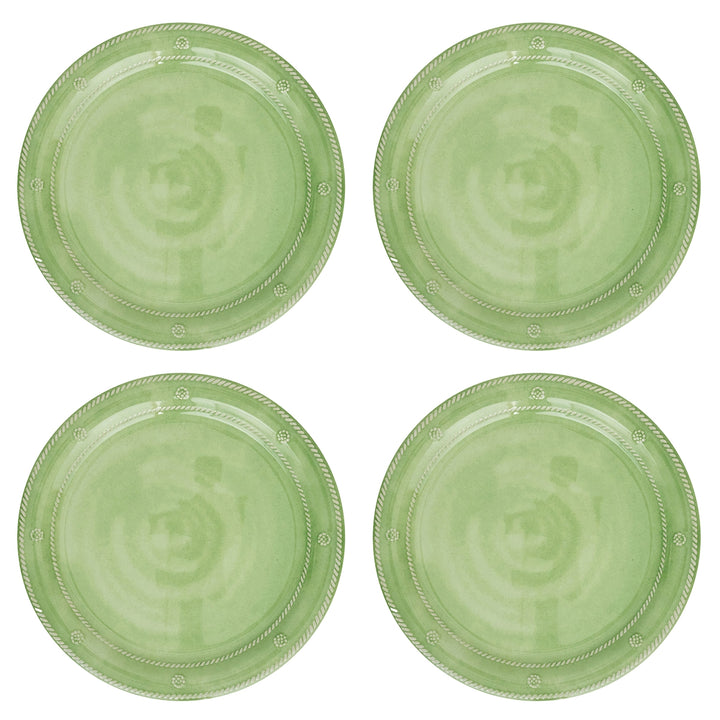 Berry & Thread Melamine Dinner Plate Set/4 - Seagrass