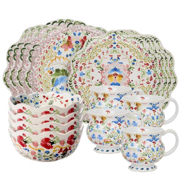 Sofia 16pc Place Setting - Multi