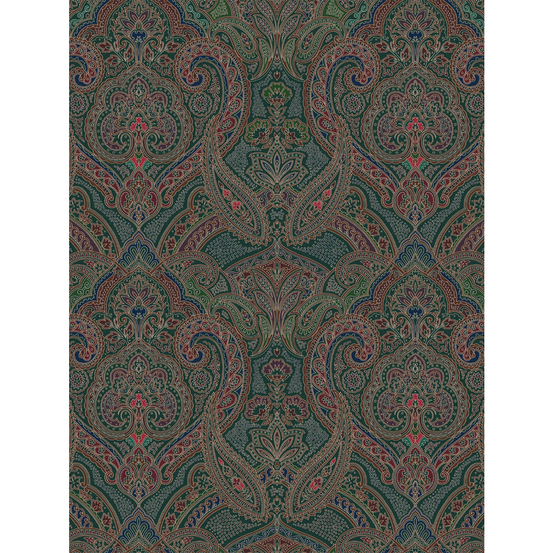 Paisley 60" x 120" Tablecloth - Evergreen