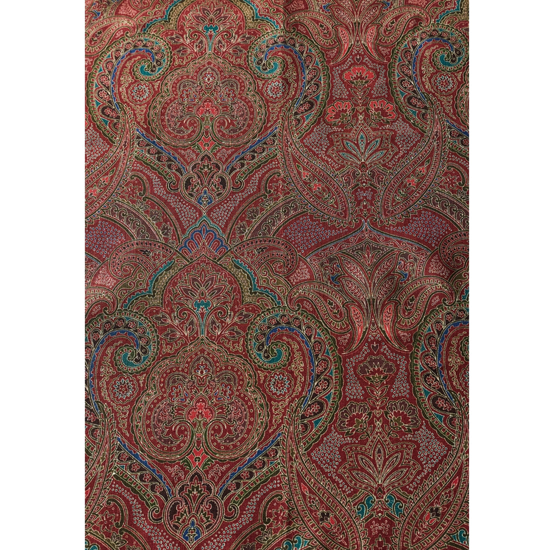 Paisley 60" x 120" Tablecloth - Red
