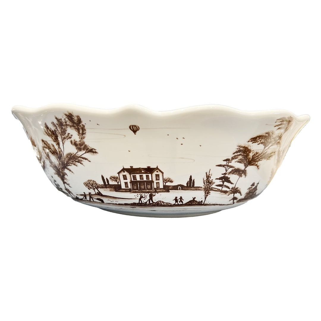 Country Estate Harvest 10" Serving Bowl - Sepia