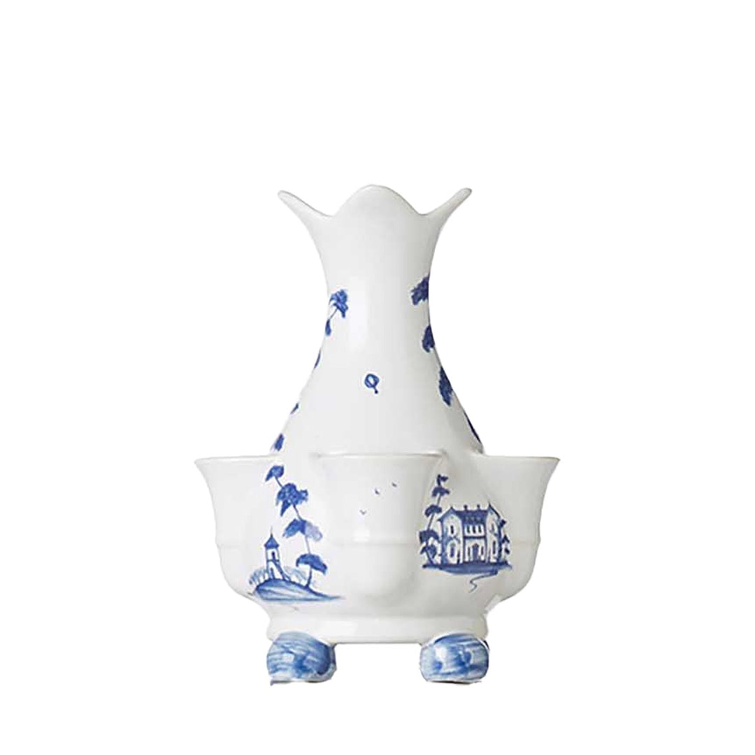 Country Estate 6" Tulipiere Vase - Delft Blue
