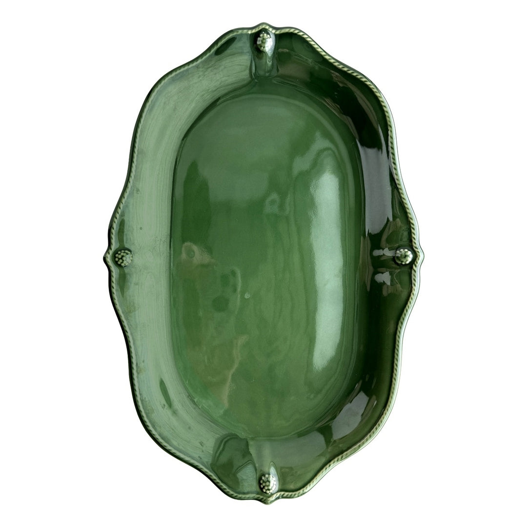 Berry &amp; Thread 16" Platter - Basil