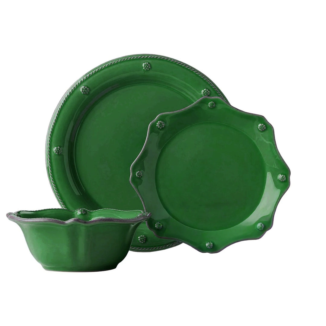 Berry &amp; Thread 4pc Place Setting - Basil