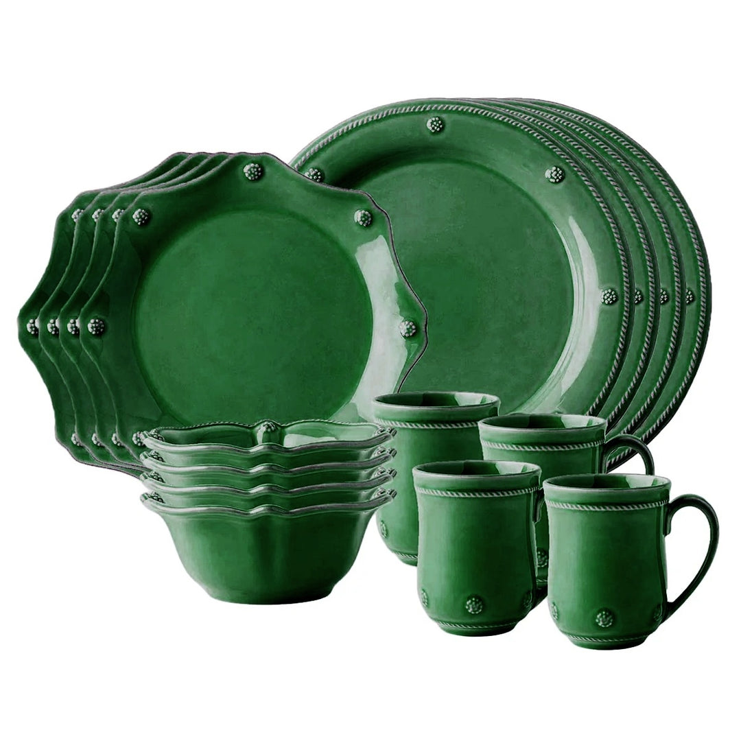 Berry &amp; Thread 16pc Place Setting - Basil