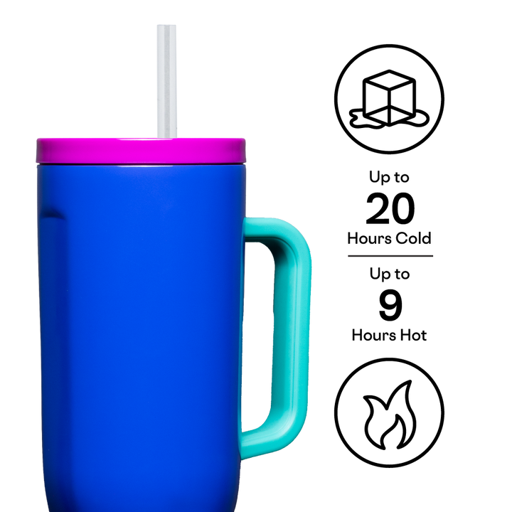 CRUISER INSULATED TUMBLER WITH HANDLE