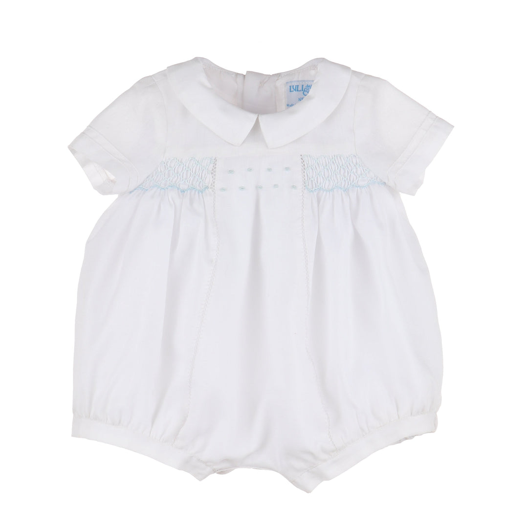 White Smocked Boho Bubble