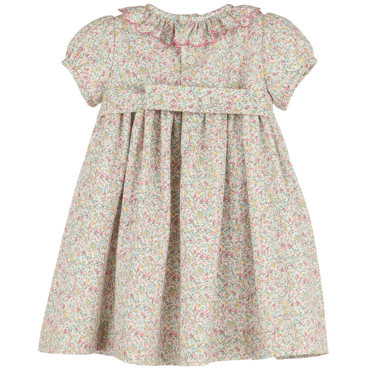 Pink Enchanting Harvest Smock Dress