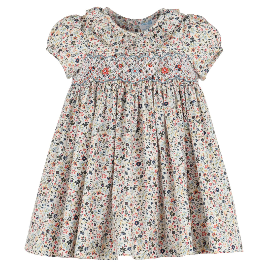 Majestic Floral Smock Dress
