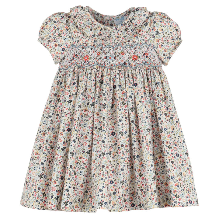 Majestic Floral Smock Dress