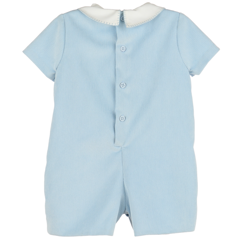 Blue Majestic Cord Romper