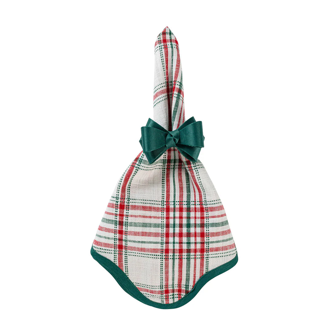 Merry Tartan Napkin Set/4