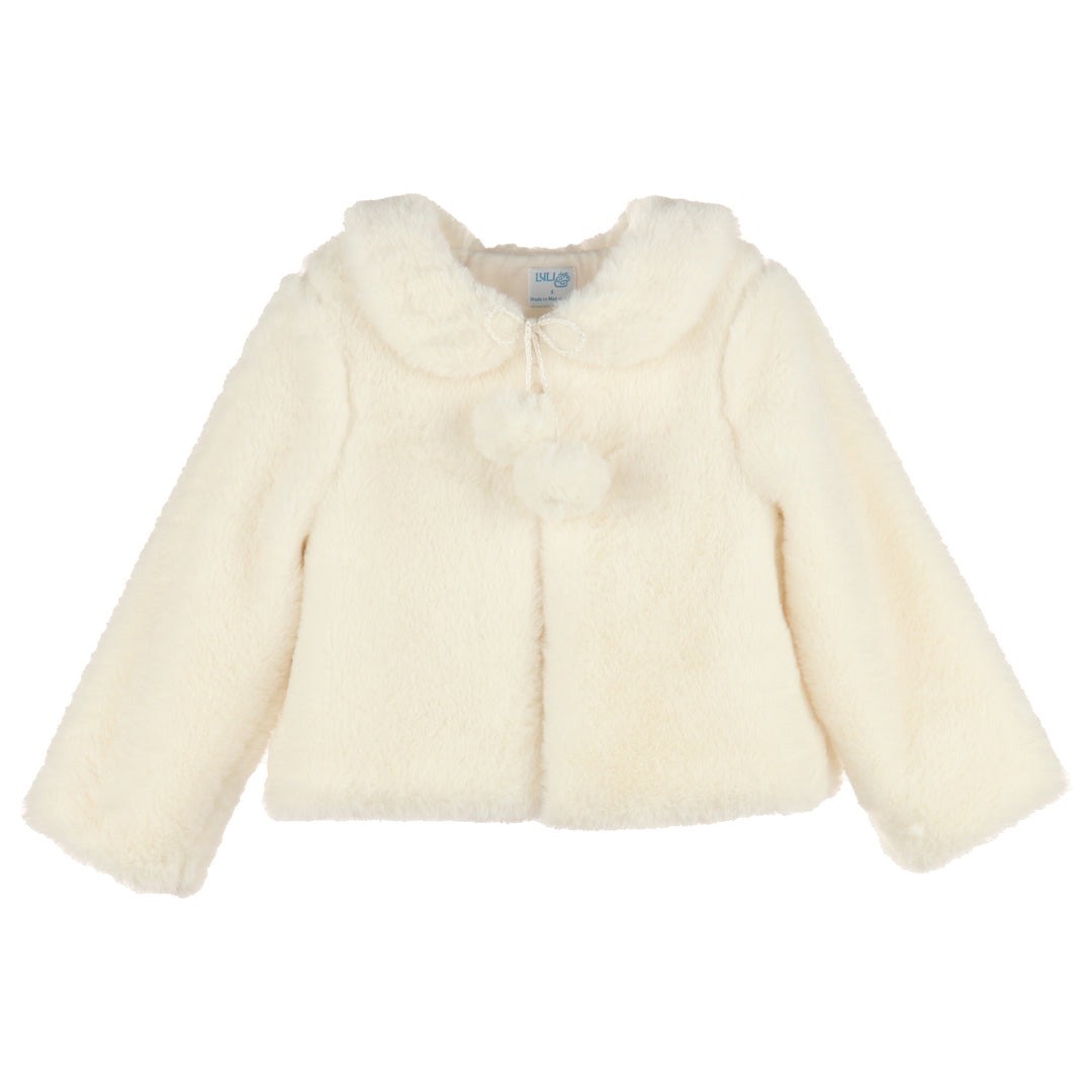 Cozy Fuzzy Coat - Ivory
