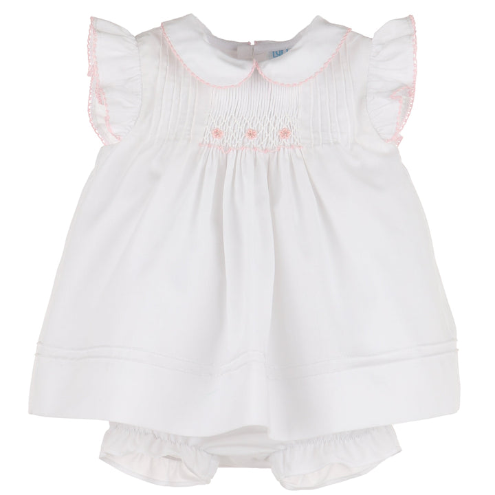 Pink Sweet April Smock Dress