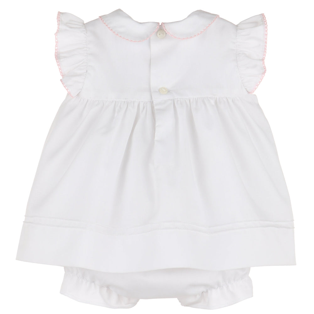 Pink Sweet April Smock Dress