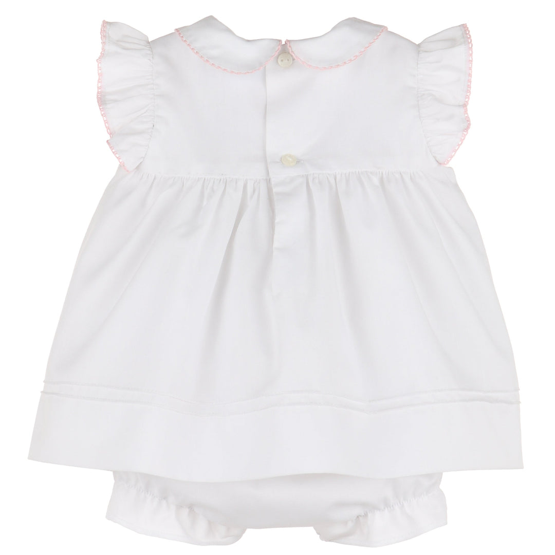 Pink Sweet April Smock Dress