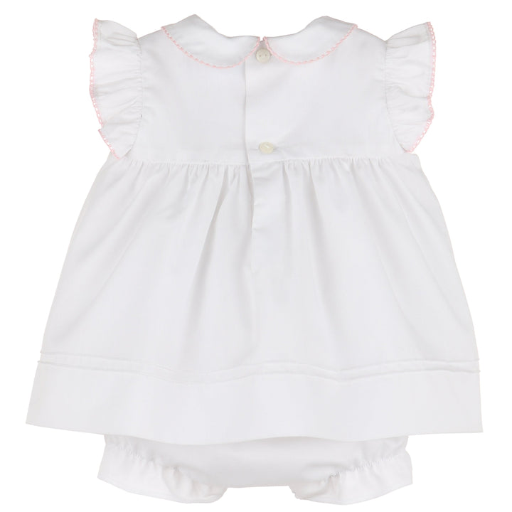 Pink Sweet April Smock Dress