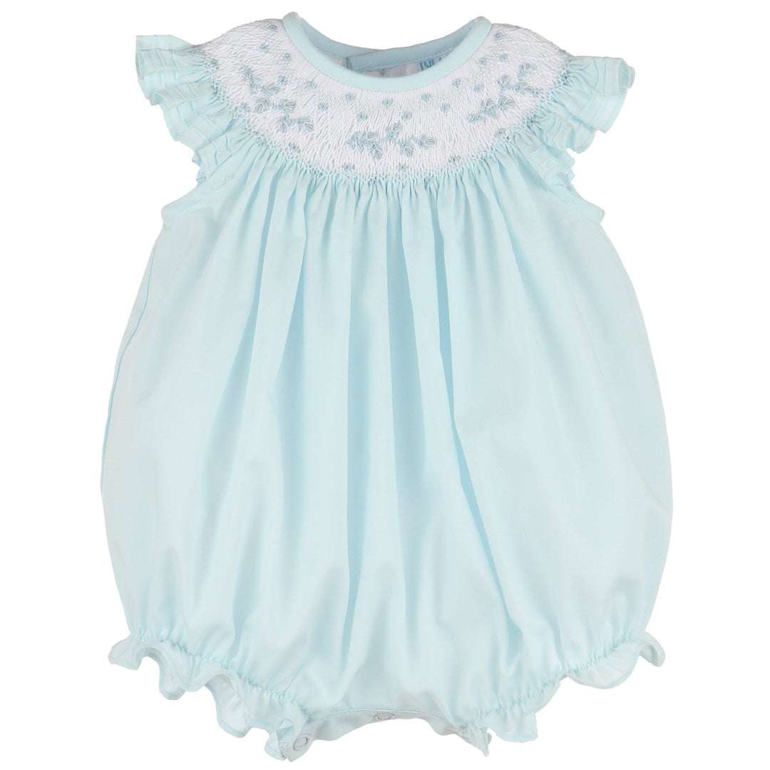 Blue Color Combo Smock Bubble