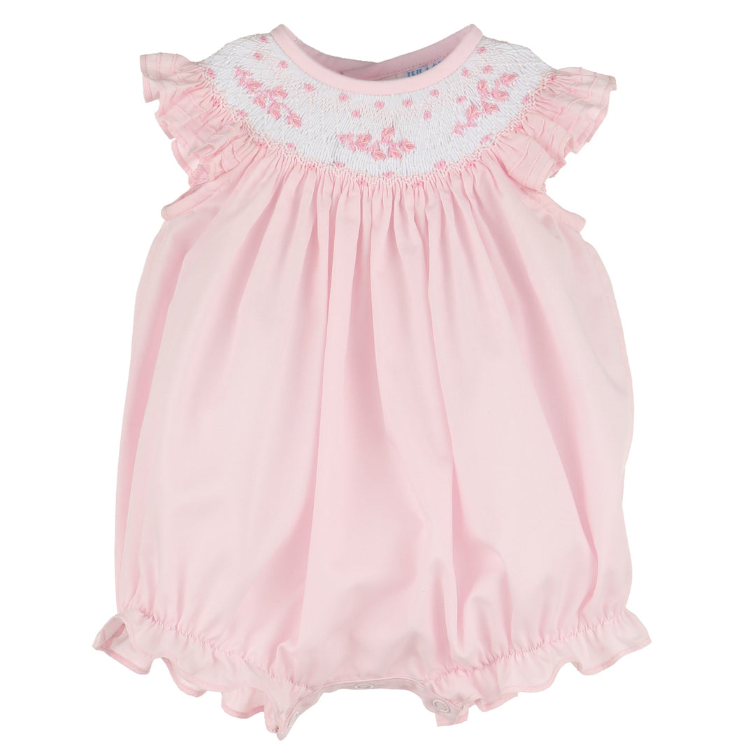 Pink Color Combo Smock Bubble