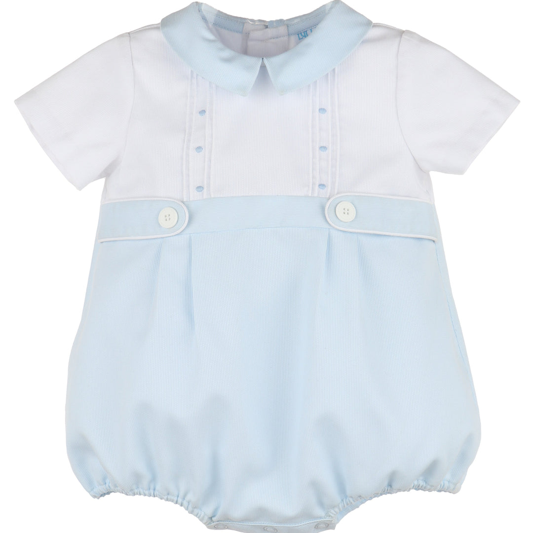 Blue Dot Two-Toned Bubble