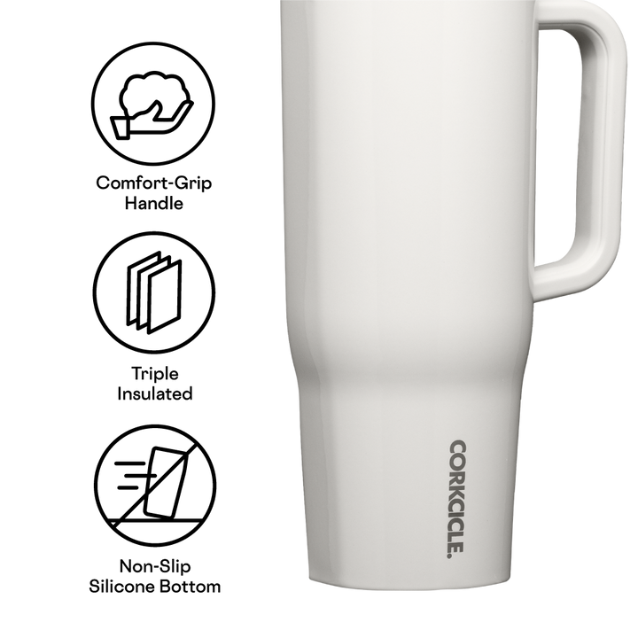 CRUISER INSULATED TUMBLER WITH HANDLE