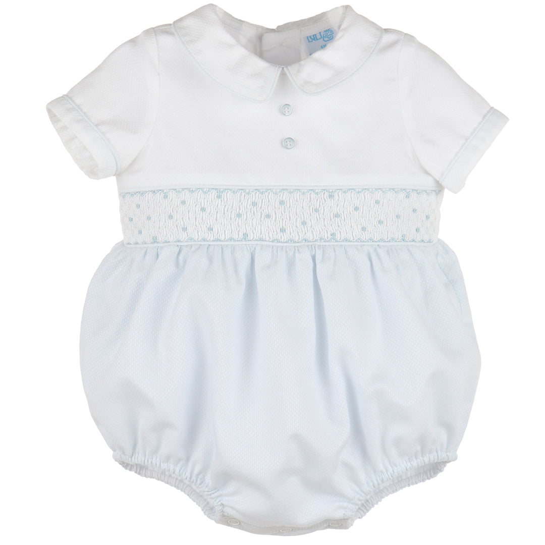 Blue Duotone Smock Bubble