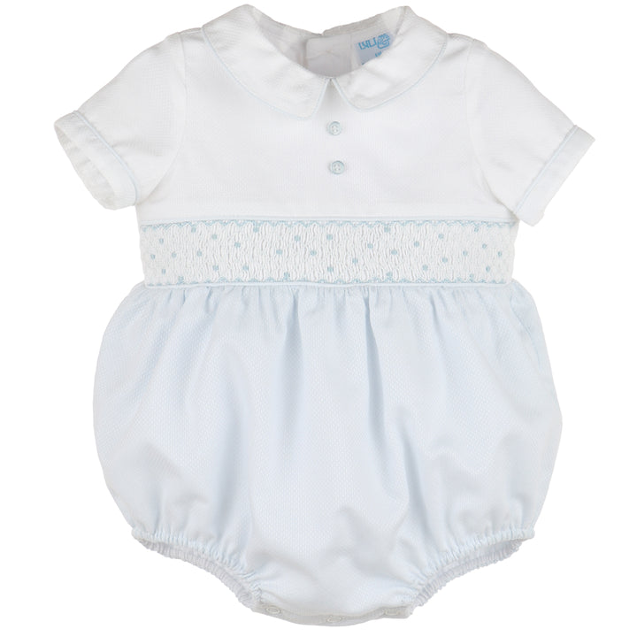 Blue Duotone Smock Bubble