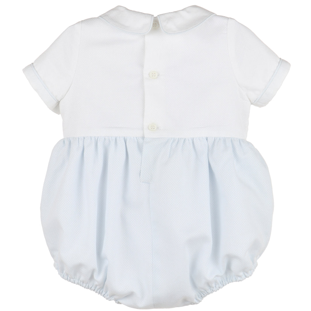 Blue Duotone Smock Bubble