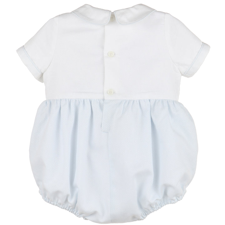Blue Duotone Smock Bubble
