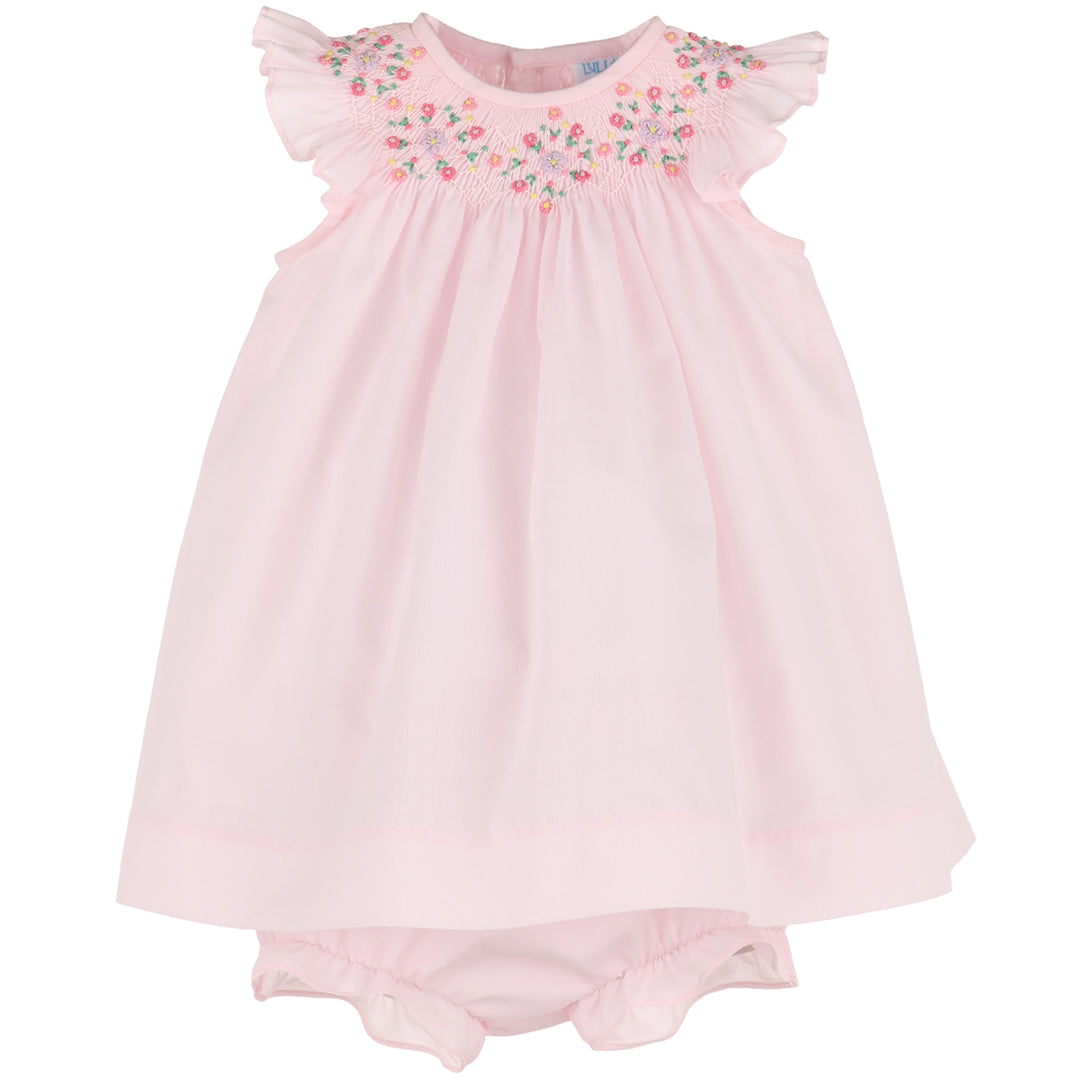 Pink Classical Diamond Smock Bishop