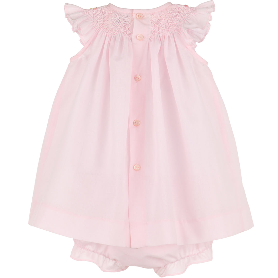 Pink Classical Diamond Smock Bishop