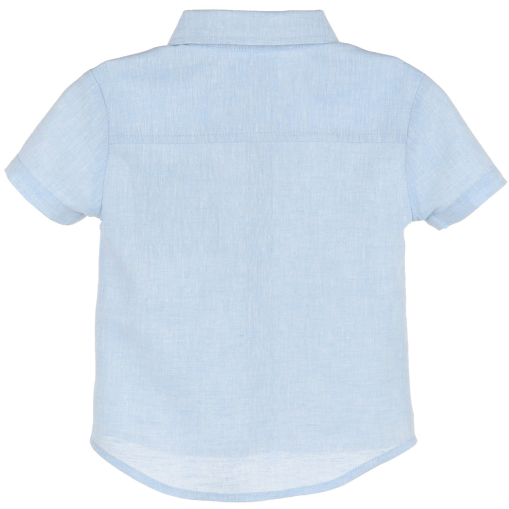 Boy's Blue Button Down Shirt
