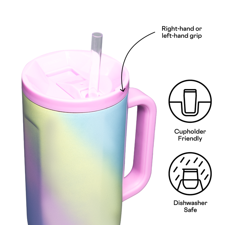 CRUISER INSULATED TUMBLER WITH HANDLE