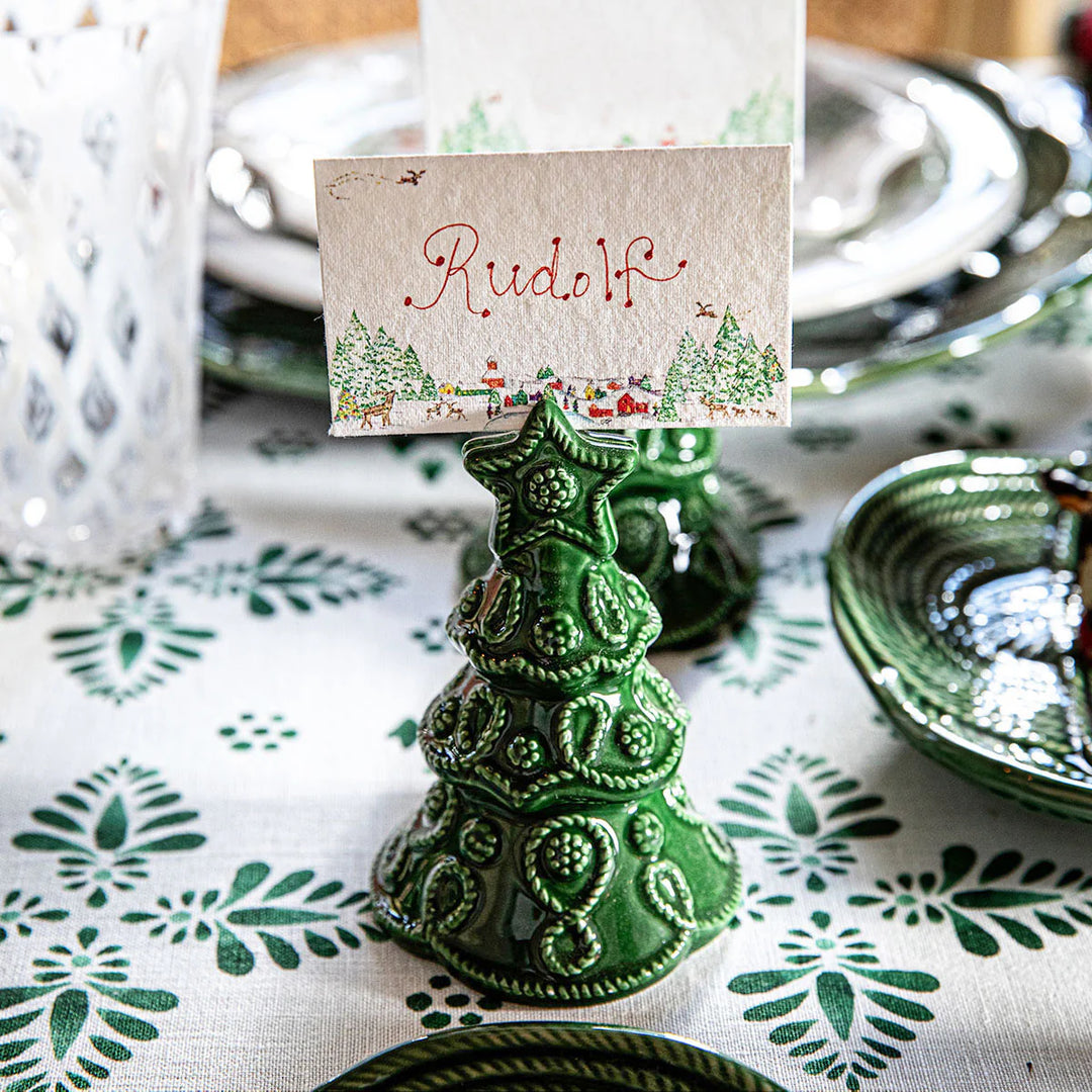 Berry &amp; Thread North Pole Place Card Set/12