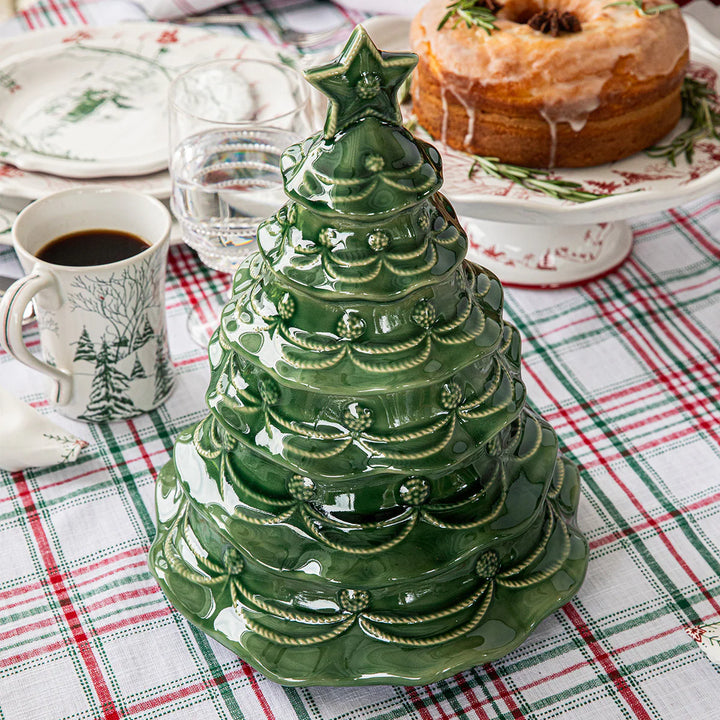 Berry & Thread Cookie Jar - Basil