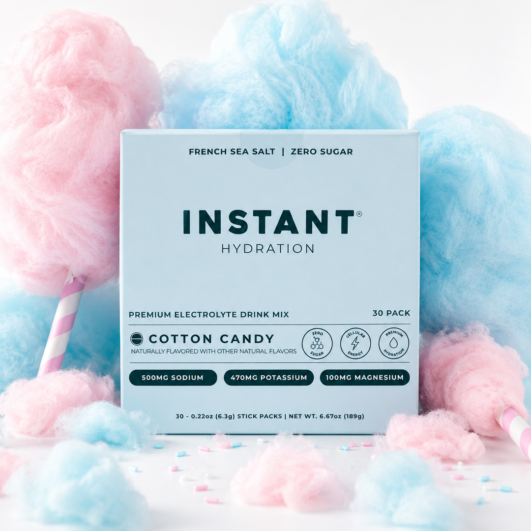 Instant Hydration Electrolyte Powder - Cotton Candy
