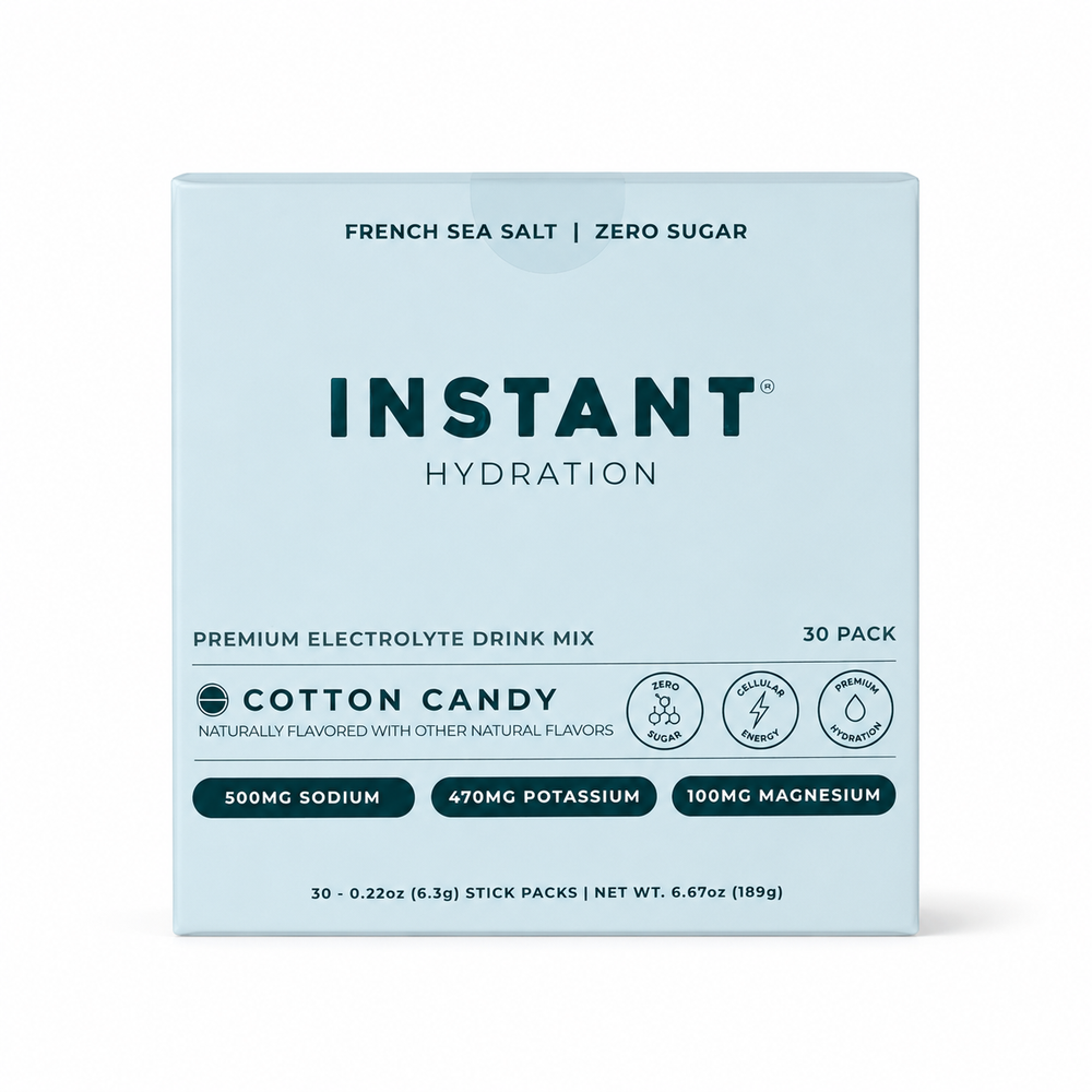 Instant Hydration Electrolyte Powder - Cotton Candy